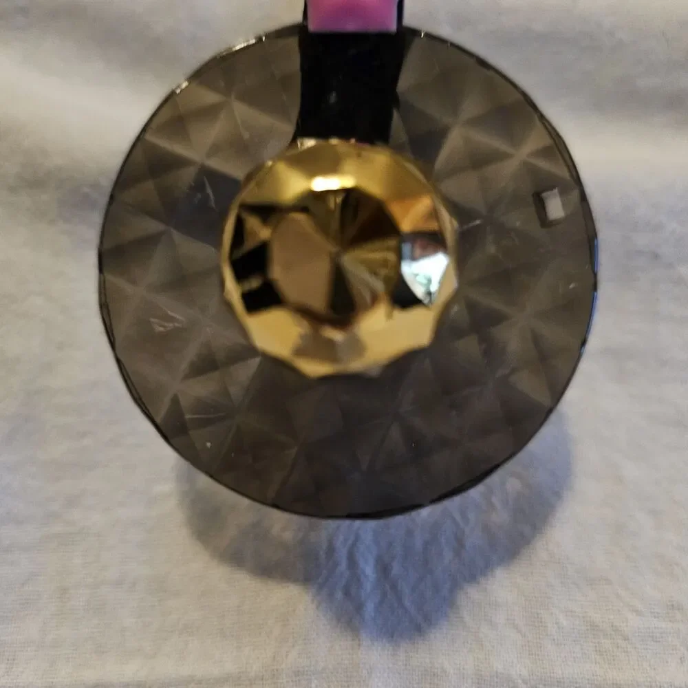Wall Mount Adhesive Gray And Gold Hook Open Box